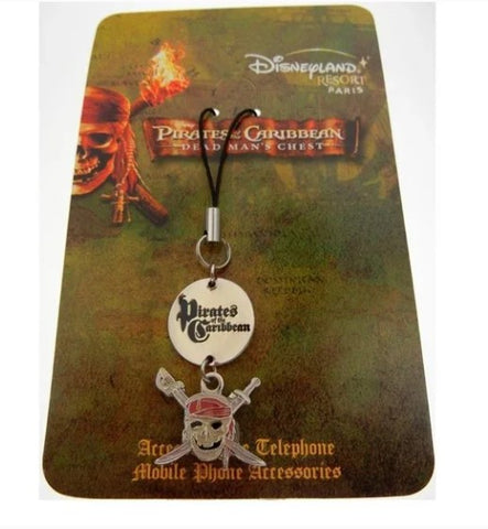 DISNEY Pirates of the Caribbean Cell Phone Fob
