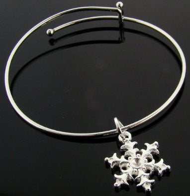 Snowflake Charm Bracelet