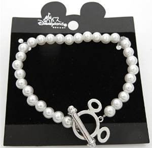 Mickey Mouse Pearl Bracelet