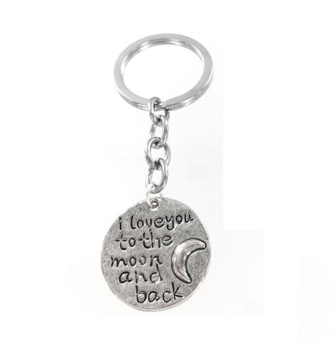 Love You To The Moon Keychain