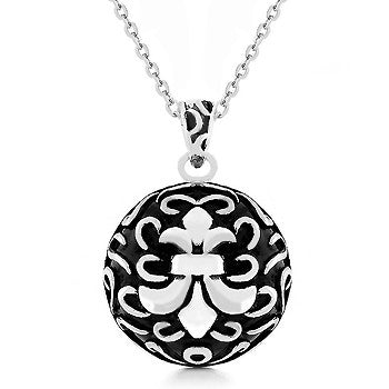 Antique Fleur De Lis Pendant