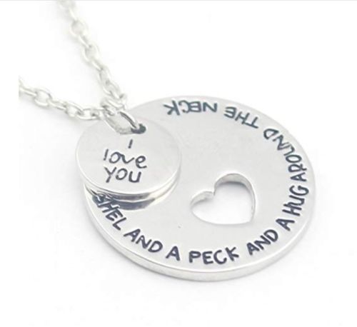Silver Bushel Peck Charm Necklace – Silver Moon Bay