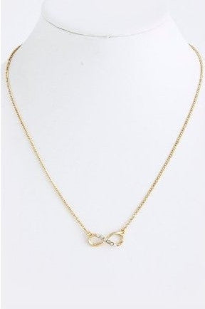 Crystal Infinity Necklace