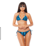 NWT FORPLAY 2pc. Printed Bikini Set - Large