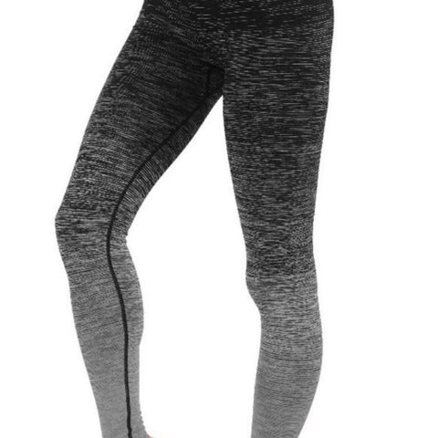 Black and Gray Ombre Leggings