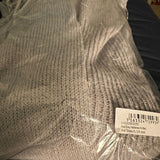 NWT Pretty Little Thing Elegant Gray Knit Halter Dress