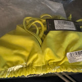 NWT Pretty little thing Yellow Bikini Top