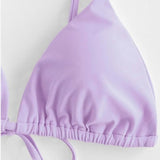 Lavender Zaful String Bikini - XL
