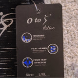 Black and Gray Ombre Leggings