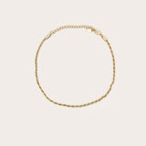 NWT Pretty Little Thing Golden Twist Anklet