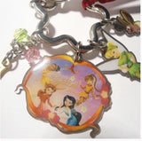 Collectible DISNEY Tinkerbell and Peter Pan Purse Charm or Key Chain with clasp