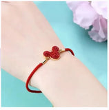 Disney Mickey Mouse Red Crystal Bracelet