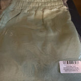 NWT Pretty Little Thing Sage Green Printed Pocket Sweat Shorts 16