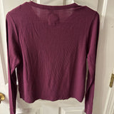 Chaser Burgundy Cardigan Sweater