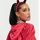 Pretty Little Thing - Red Velvet Cape