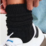 NWT Pretty Little Thing Chocolate Slouchy Ribbed Socks