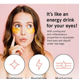 Grace & Stella Pink & Gold Eye Mask Set