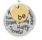 Gratitude Charm Necklace
