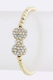 Crystal Bow Bracelet
