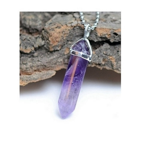 Amethyst Crystal Necklace