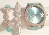 Santorini Blue Watch Stacking Set