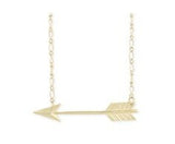 Golden & Silver Metal Arrow Necklaces
