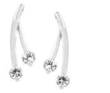 Branched Heart Earrings