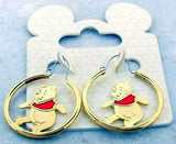 Disney Winnie The Pooh Hoop Earrings