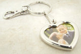 Heart Shaped Photo Frame Key Chain