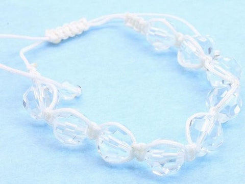Crystal Ice Bead Bracelet