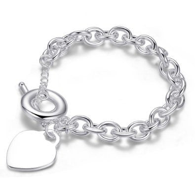 Heart Toggle Bracelet
