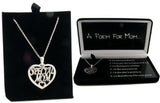 Special Mom Silver Necklace with Poem & Presentation Box