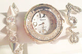 Angel Dreams Moving Crystal Watch Stacking Set