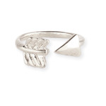 Arrow Ring in Silver Overlay