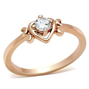 Rose Gold Heart Ring