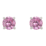 Pink Stud Earrings