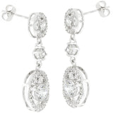 Crystal Dew Drop Earrings
