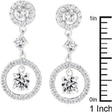 Crystal Dew Drop Earrings