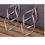 Silver Spiral Earrings