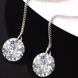 Swarovski Thread Earrings