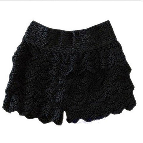 Midnight Lace Shorts