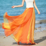 Flowing Chiffon Skirt