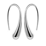 .925 Silver Teardrop Earrings