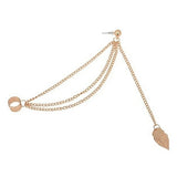 Golden Leaf Ear Cuff