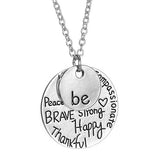 Gratitude Charm Necklace