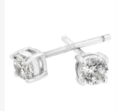 925 Sterling 6.25 mm Stud Earrings