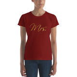"Mrs" Golden Insignia Shirt