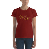 "Mrs" Golden Insignia Shirt