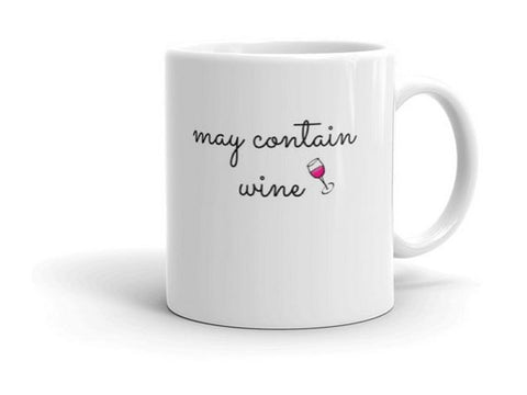 May Contain Wine Mug