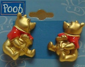 Winnie The Pooh Honey Pot Clip-On Earrings